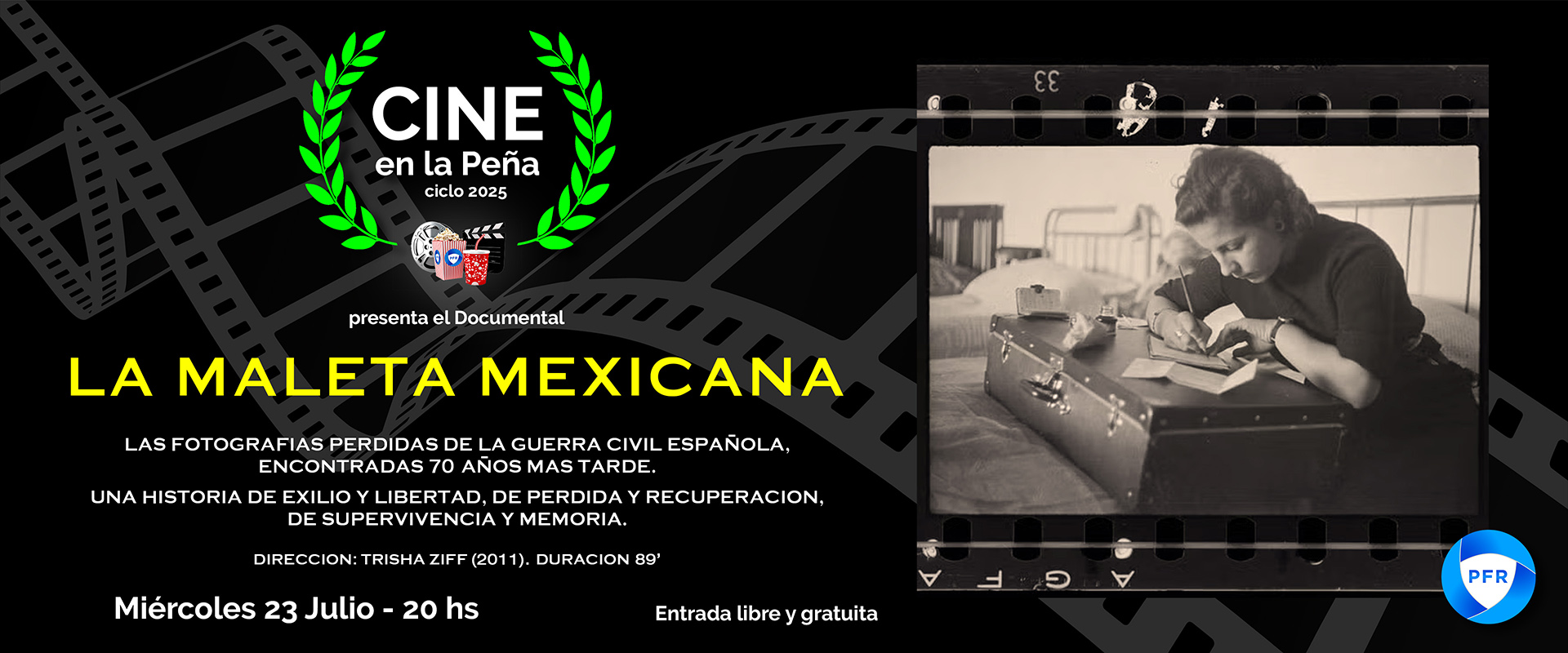 Cine en la Peña - LA MALETA MEXICANA (2011)