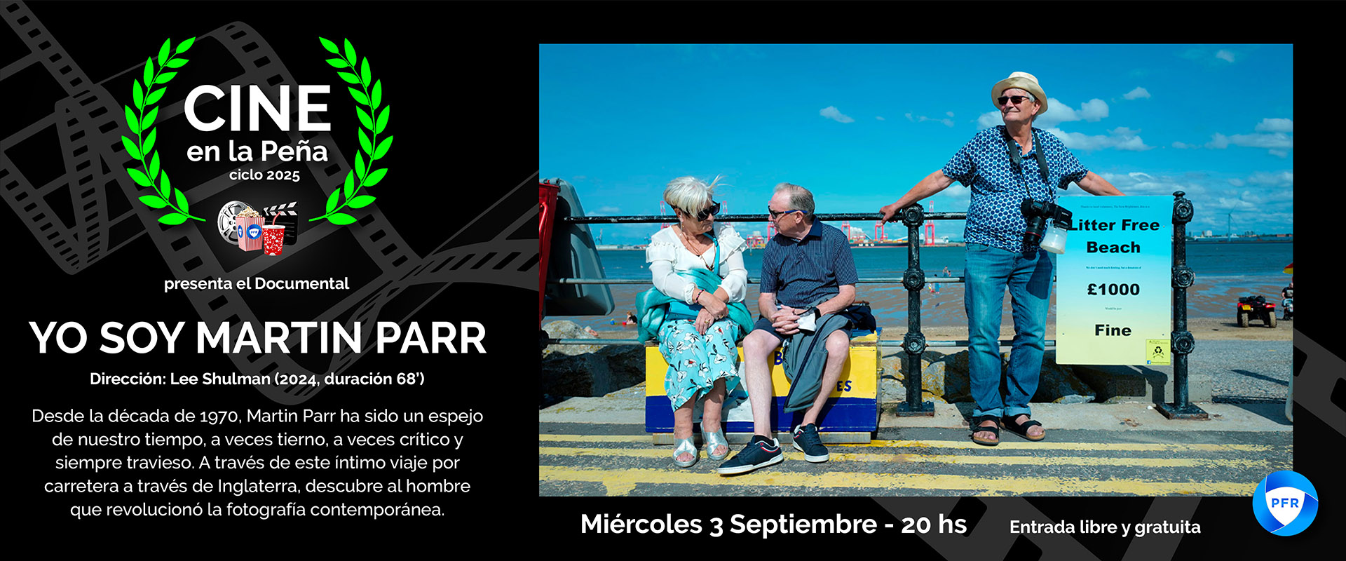 Cine en la Peña - YO SOY MARTIN PARR (2025)